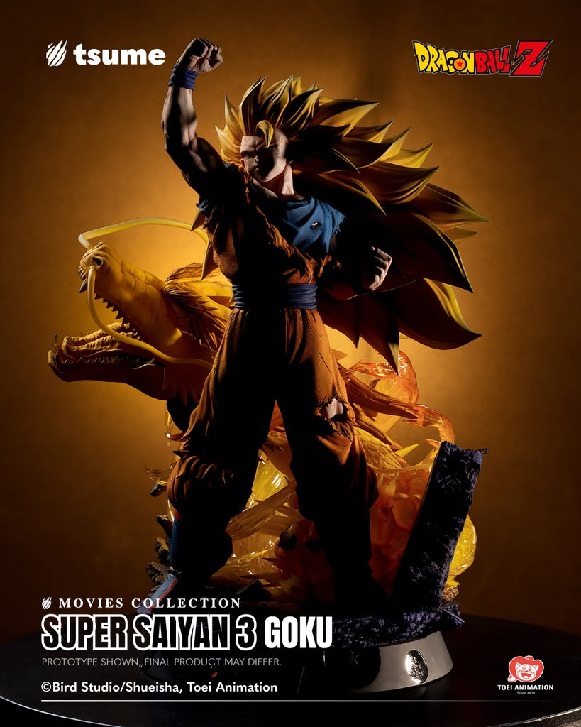 Figura Son Goku Tsume Super Saiyan 3 Movies Collection Dragon Ball