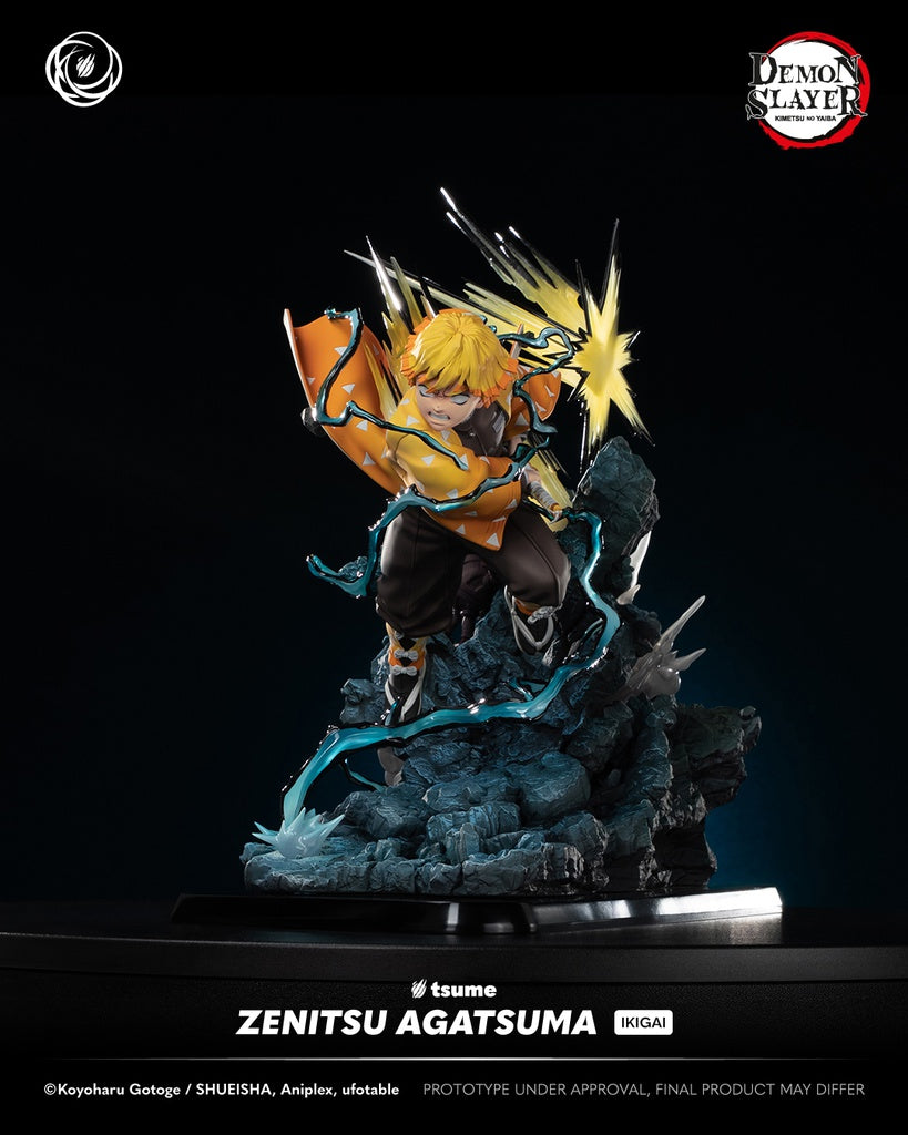Figura de Zenitsu Agatsuma Kimetsu no Yaiba Ikigai Tsume 1/6 Demon Slayer
