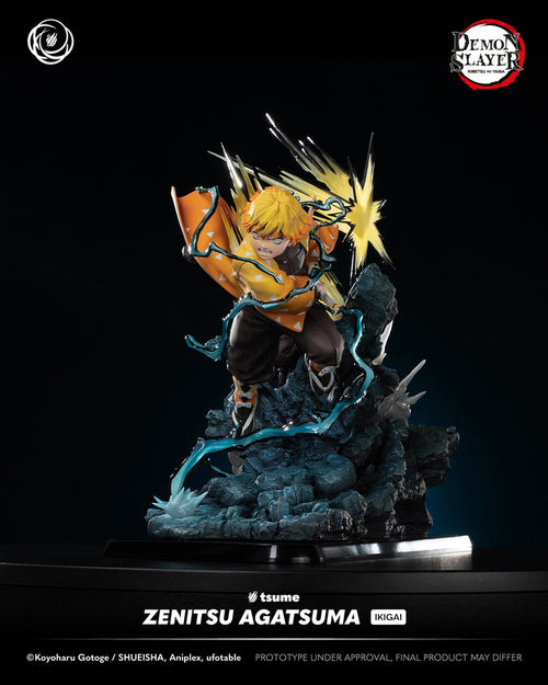 Figura de Zenitsu Agatsuma Kimetsu no Yaiba Ikigai Tsume 1/6 Demon Slayer   Tsume