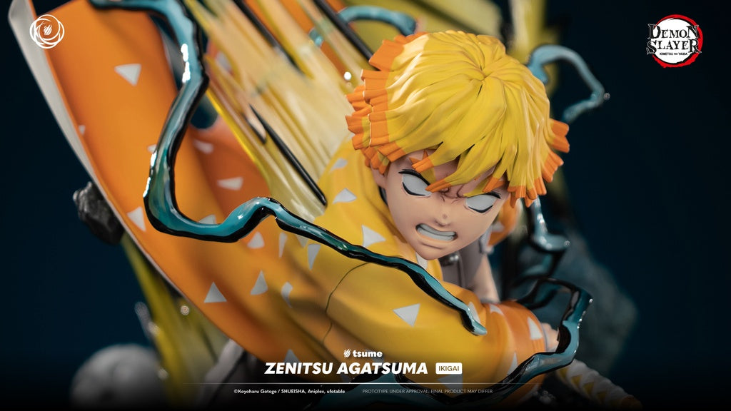 Figura de Zenitsu Agatsuma Kimetsu no Yaiba Ikigai Tsume 1/6 Demon Slayer