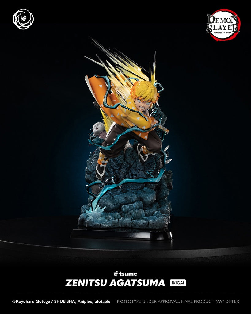 Figura de Zenitsu Agatsuma Kimetsu no Yaiba Ikigai Tsume 1/6 Demon Slayer