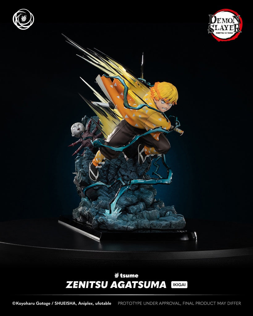 Figura de Zenitsu Agatsuma Kimetsu no Yaiba Ikigai Tsume 1/6 Demon Slayer