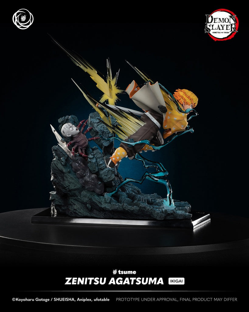 Figura de Zenitsu Agatsuma Kimetsu no Yaiba Ikigai Tsume 1/6 Demon Slayer