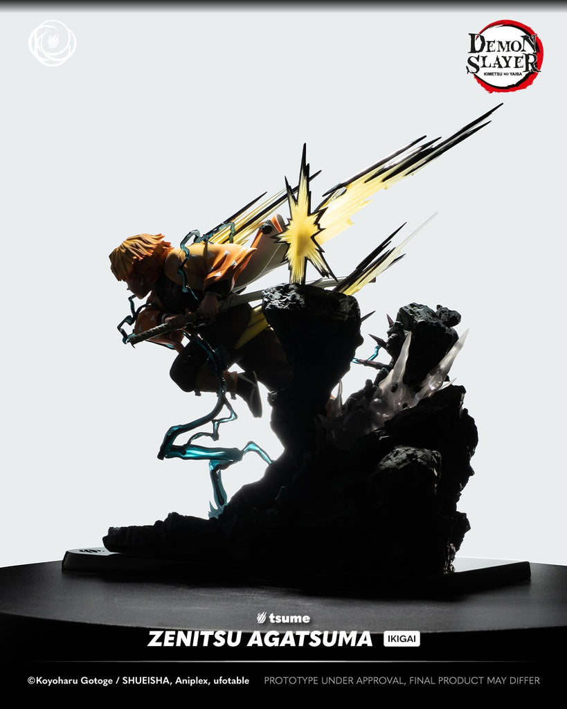 Figura de Zenitsu Agatsuma Kimetsu no Yaiba Ikigai Tsume 1/6 Demon Slayer