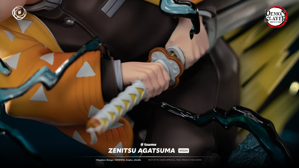 Figura de Zenitsu Agatsuma Kimetsu no Yaiba Ikigai Tsume 1/6 Demon Slayer