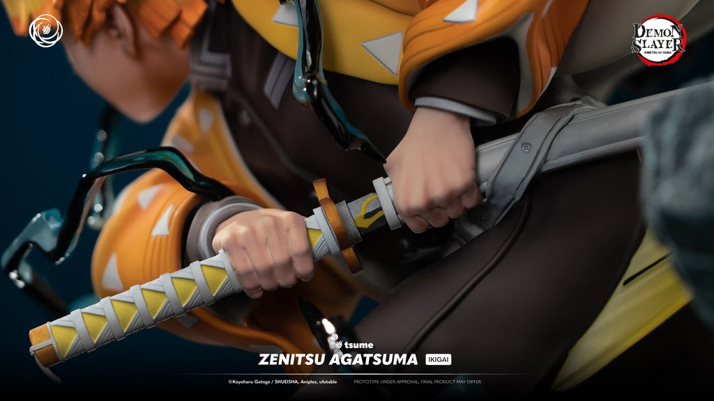Figura de Zenitsu Agatsuma Kimetsu no Yaiba Ikigai Tsume 1/6 Demon Slayer