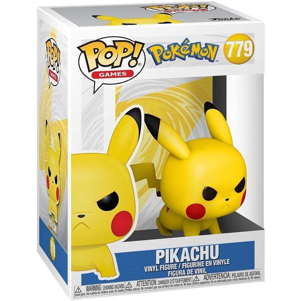 Figura POP Pokemon Pikachu   FUNKO