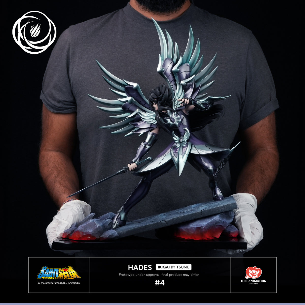 Figura de Saint Seiya Hades Infierno Tsume 1/6 Ikigai