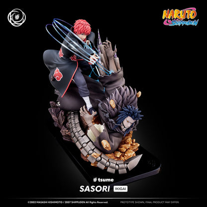 Figura de Sasori Akatsuki Ikigai Tsume 1/6 - Naruto Shippuden