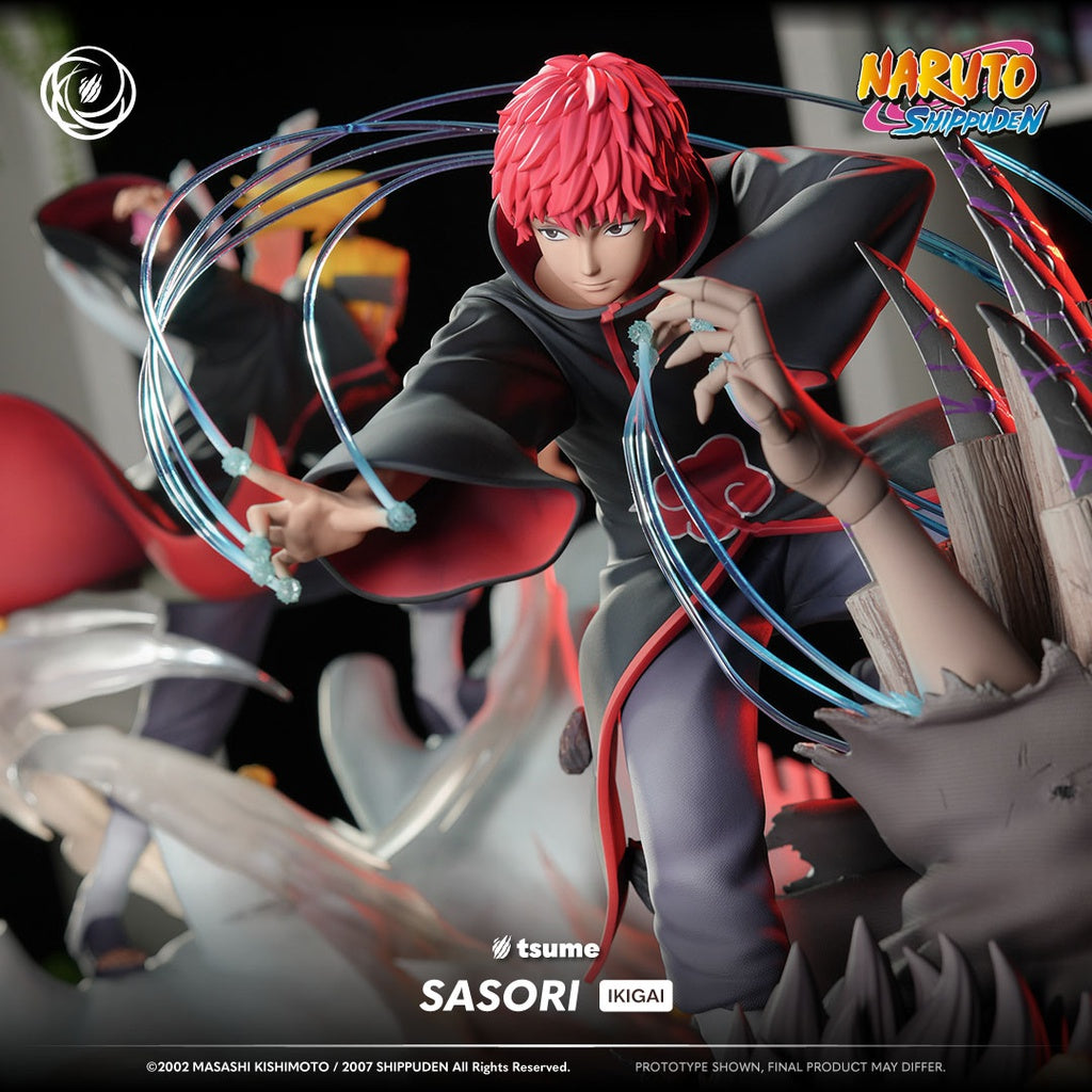 Figura de Sasori Akatsuki Ikigai Tsume 1/6 - Naruto Shippuden