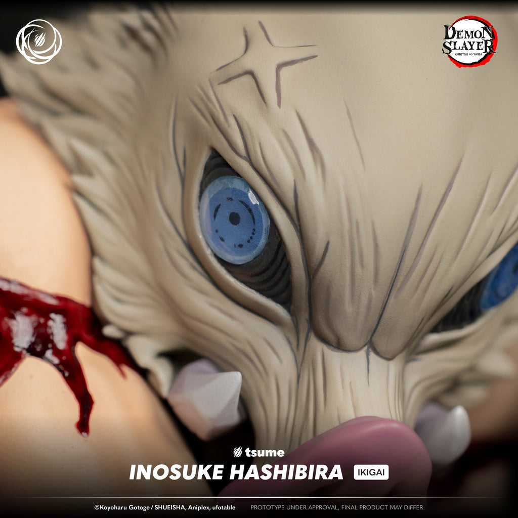 Estatua de Inosuke Hashibira Demon Slayer Kimetsu no Yaiba Ikigai Tsume