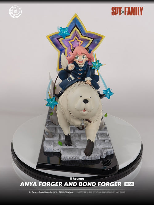 Figura Anya Forger & Bond Forger Spy x Family Ikigai Tsume   Tsume