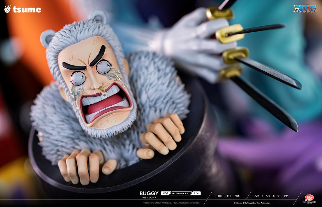 One Piece Figura 1/4 HQS Dioramax Buggy the Clown