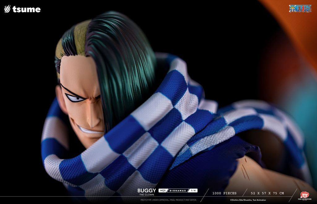 One Piece Figura 1/4 HQS Dioramax Buggy the Clown
