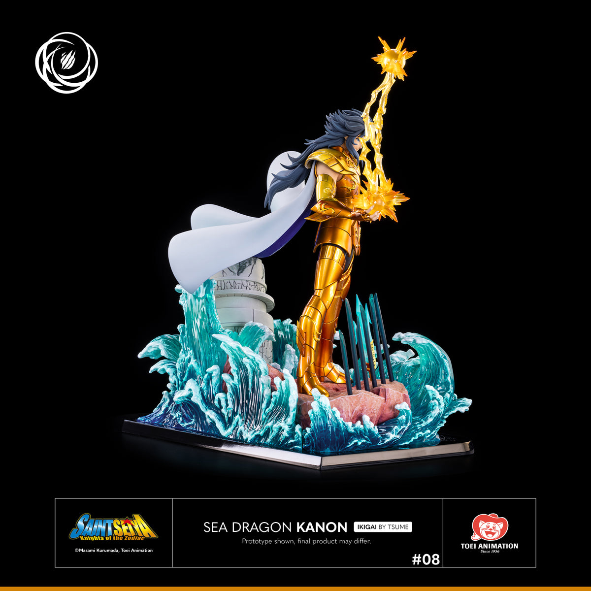 Figura Saint Seiya Tsume Sea Dragon Kanon Ikigai 1/6