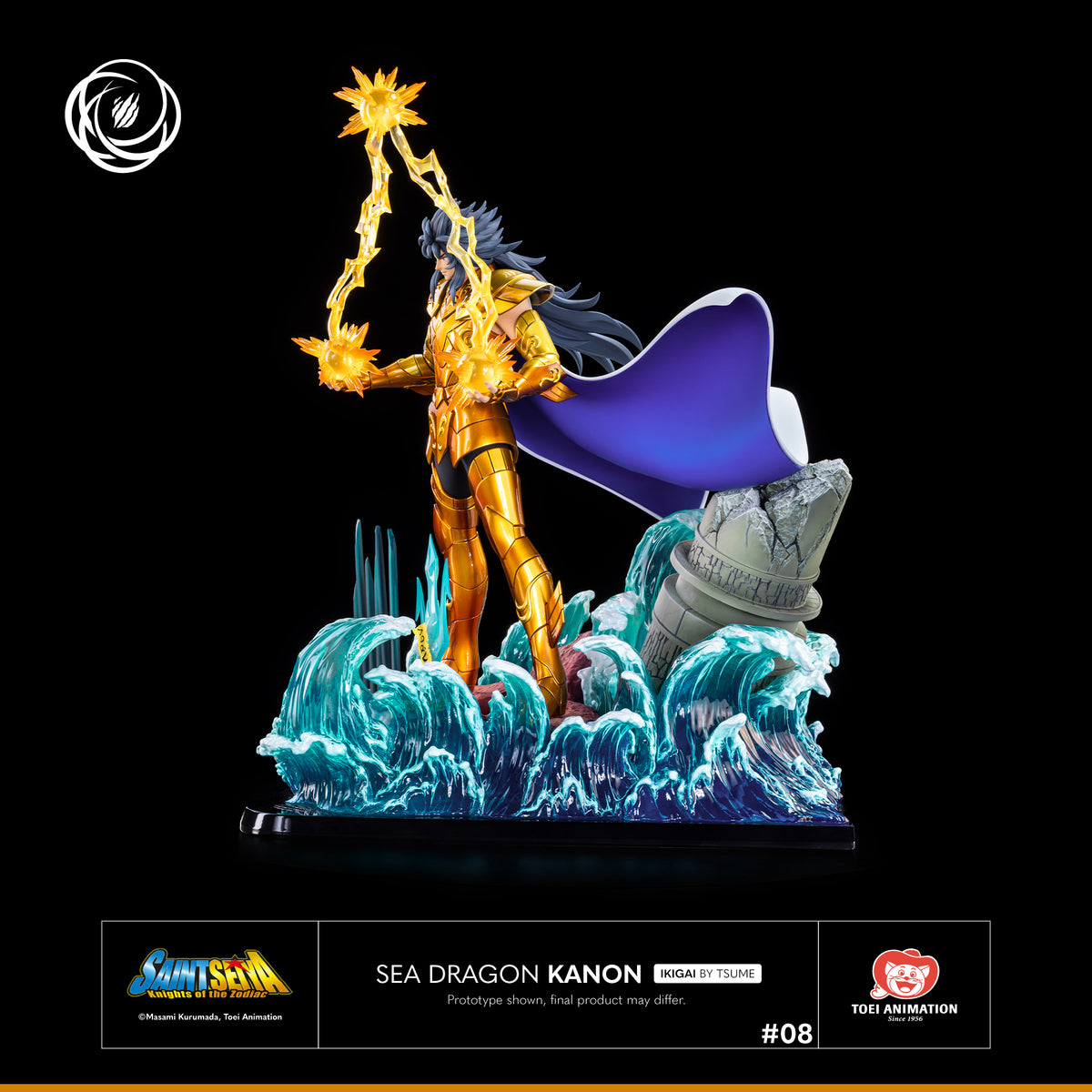Figura Saint Seiya Tsume Sea Dragon Kanon Ikigai 1/6