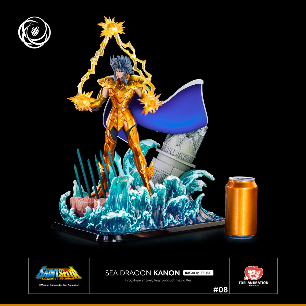 Figura Saint Seiya Tsume Sea Dragon Kanon Ikigai 1/6