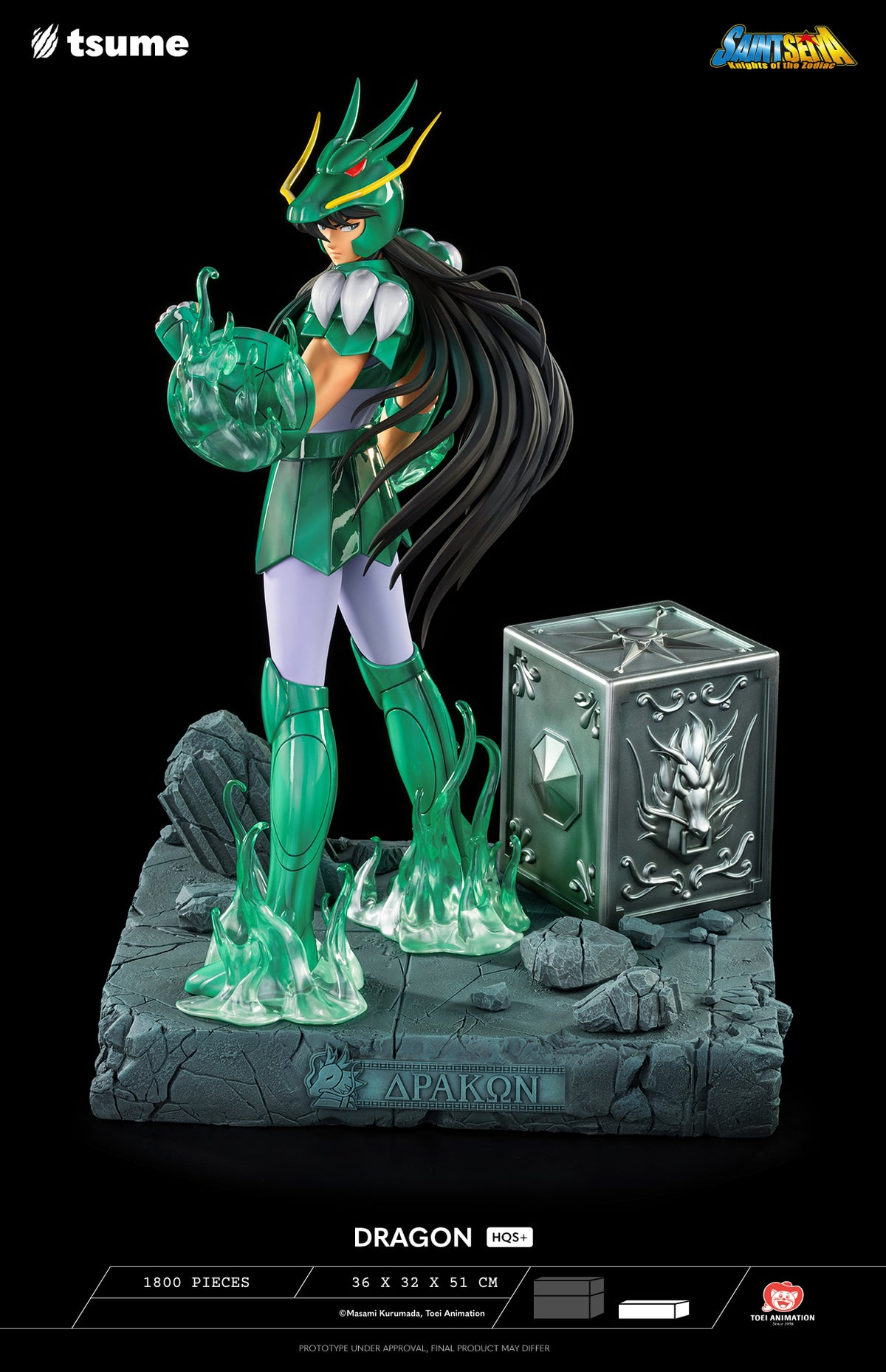 FIGURA TSUME ARTS HQS+ SAINT SEIYA DRAGON SHIRYU