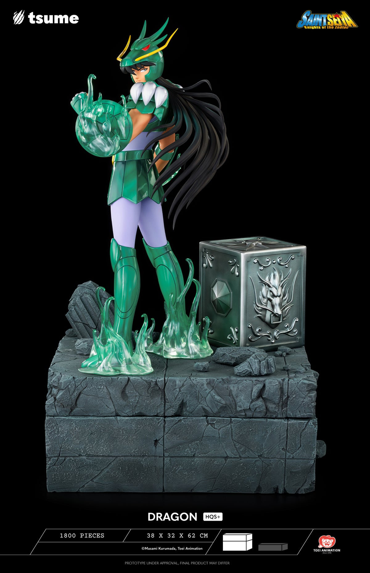 FIGURA TSUME ARTS HQS+ SAINT SEIYA DRAGON SHIRYU
