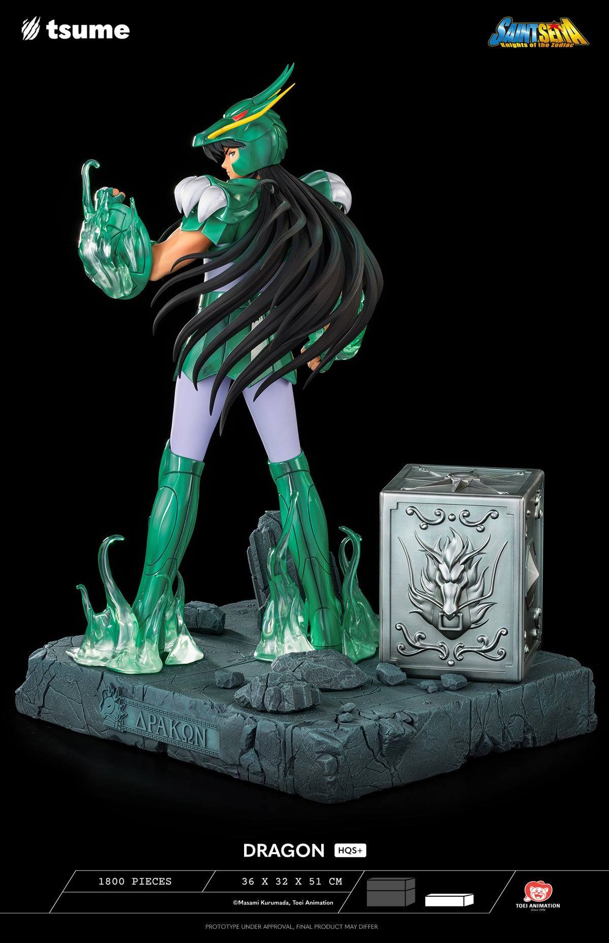 FIGURA TSUME ARTS HQS+ SAINT SEIYA DRAGON SHIRYU