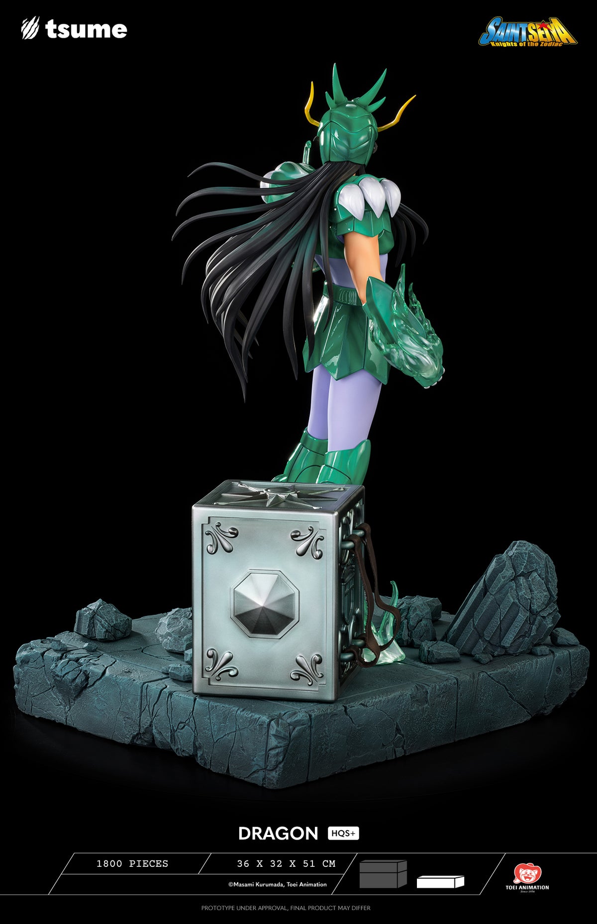 FIGURA TSUME ARTS HQS+ SAINT SEIYA DRAGON SHIRYU