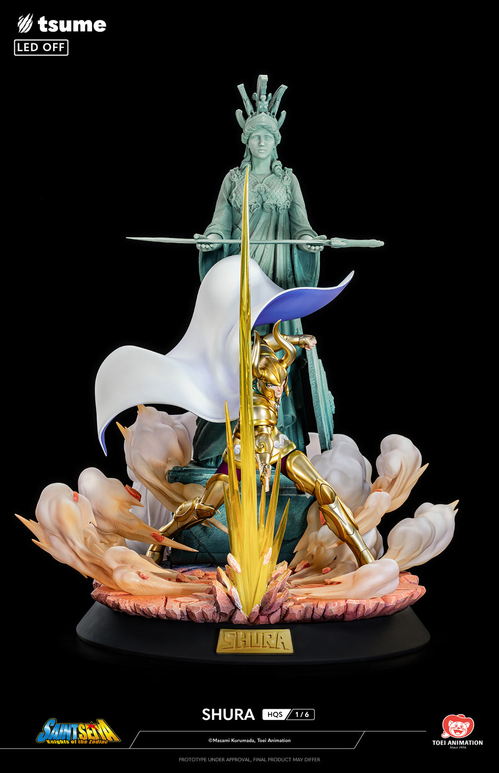 Figura Capricorn Shura Tsume Ikigai 1/6 HQS Saint Seiya