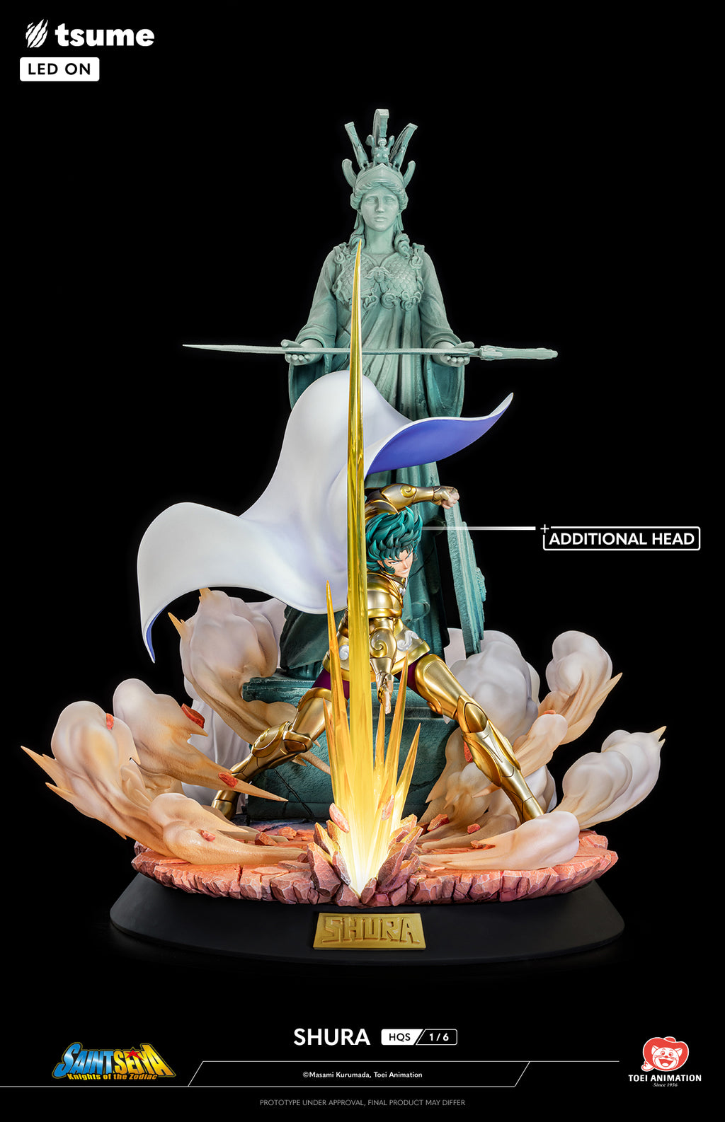 Figura Capricorn Shura Tsume Ikigai 1/6 HQS Saint Seiya