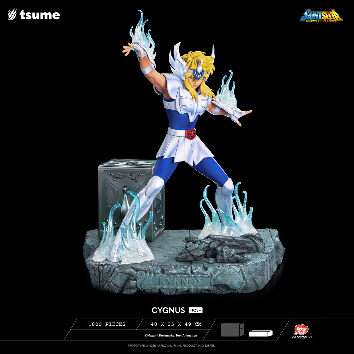 Figura de Saint Seiya Cygnus Ikigai 1/4 HQS+ Tsume