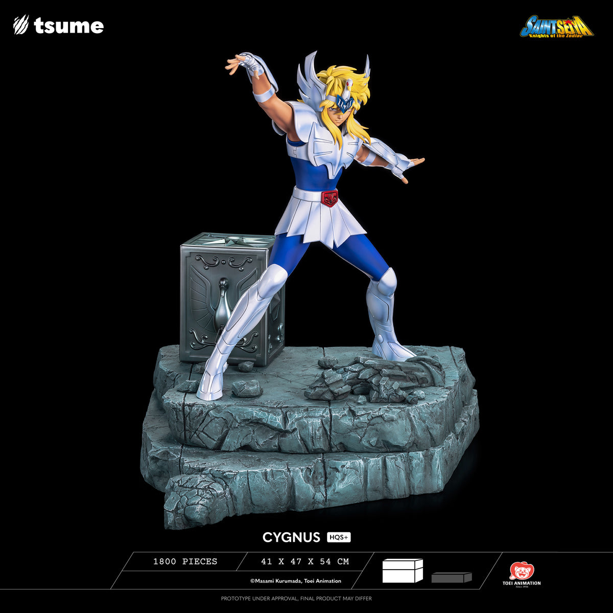 Figura de Saint Seiya Cygnus Ikigai 1/4 HQS+ Tsume
