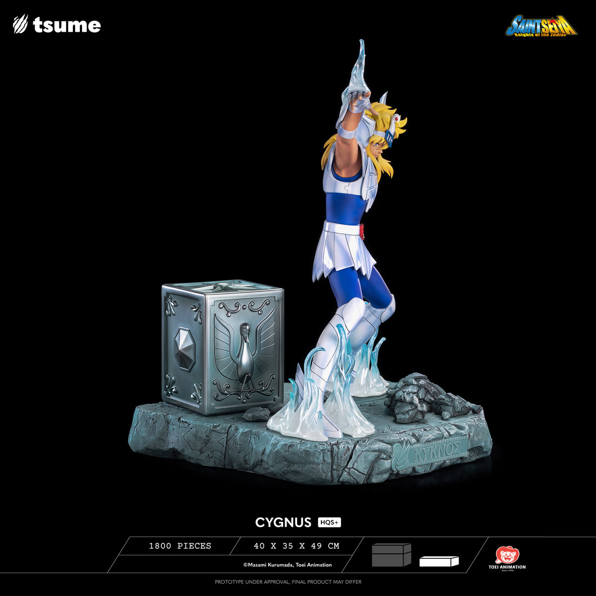 Figura de Saint Seiya Cygnus Ikigai 1/4 HQS+ Tsume
