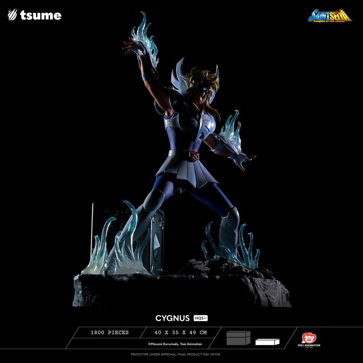 Figura de Saint Seiya Cygnus Ikigai 1/4 HQS+ Tsume