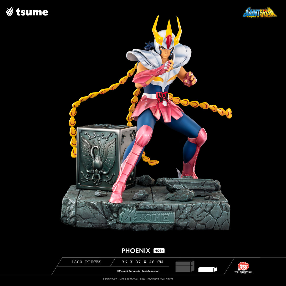 Figura Phoenix HQS+ Tsume 1/4 Saint Seiya