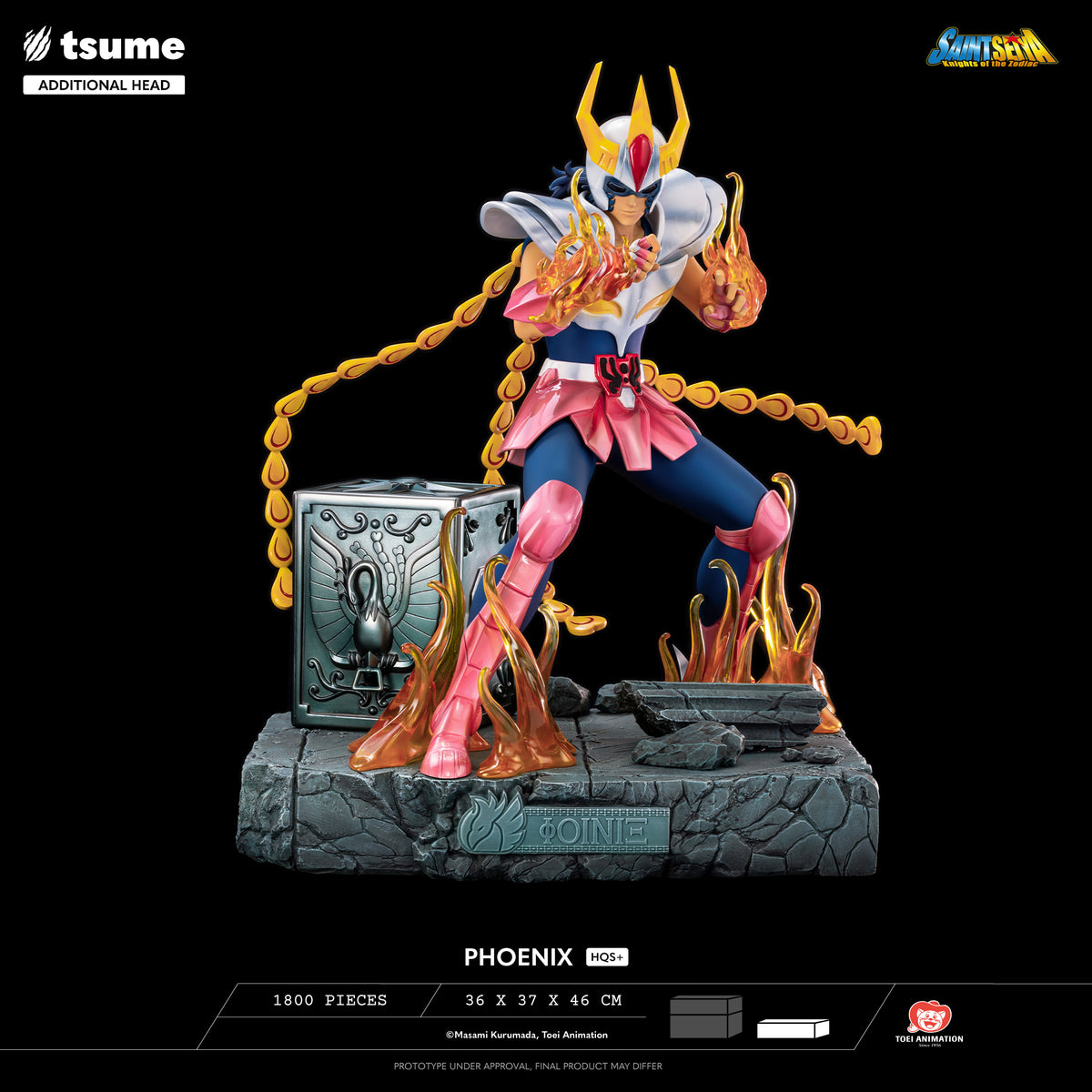 Figura Phoenix HQS+ Tsume 1/4 Saint Seiya
