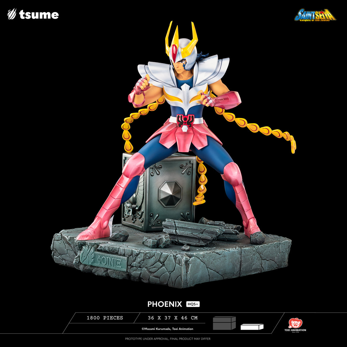 Figura Phoenix HQS+ Tsume 1/4 Saint Seiya