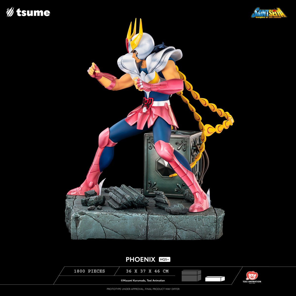 Figura Phoenix HQS+ Tsume 1/4 Saint Seiya