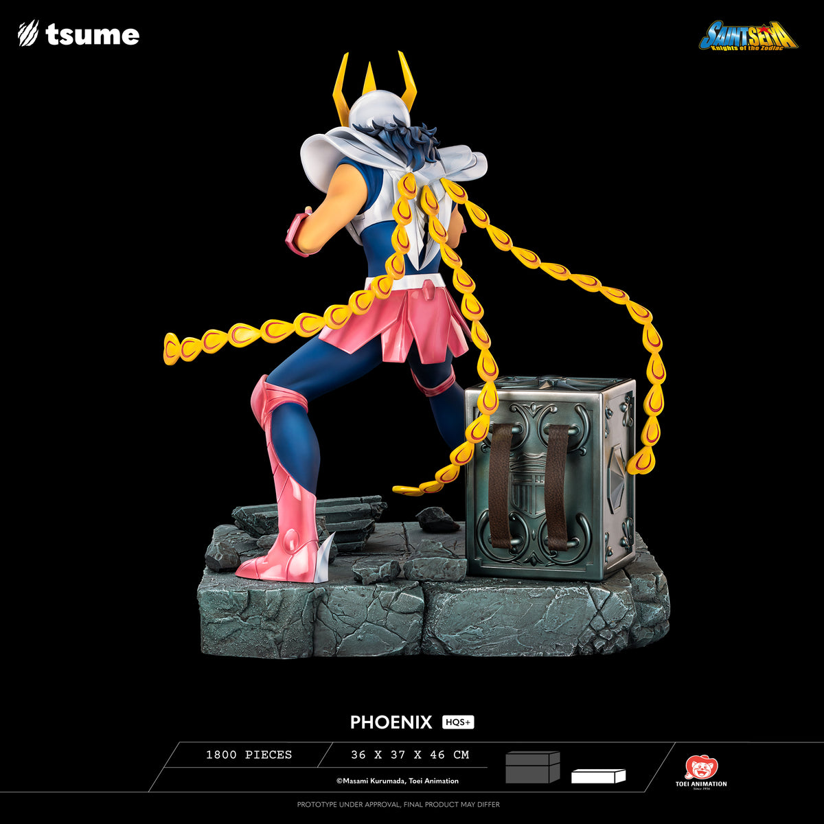 Figura Phoenix HQS+ Tsume 1/4 Saint Seiya