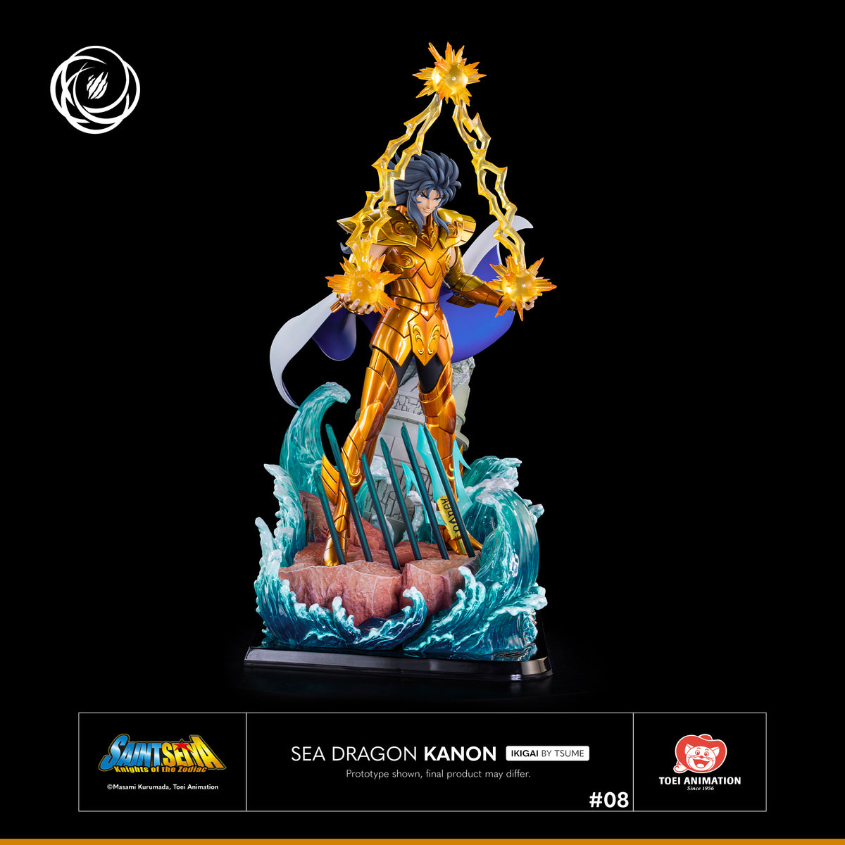 Figura Saint Seiya Tsume Sea Dragon Kanon Ikigai 1/6