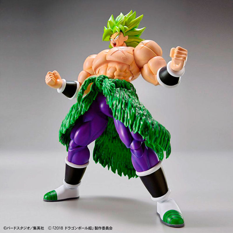 Figura Super Saiyan Broly Fullpower Model Kit Dragon Ball Super 23Cm