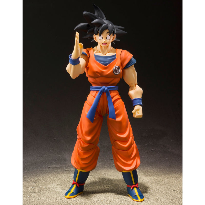 Figura Son Goku Saiyan Raised on Earth Dragon Ball 14Cm