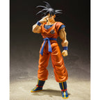 Figura Son Goku Saiyan Raised on Earth Dragon Ball 14Cm   TAMASHII NATIONS