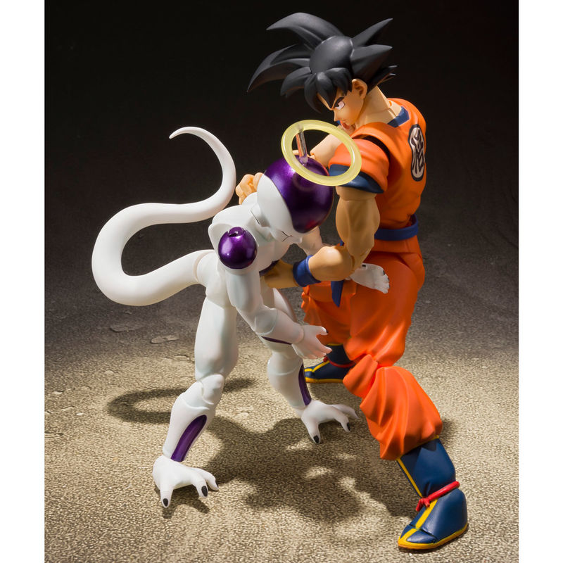 Figura Son Goku Saiyan Raised on Earth Dragon Ball 14Cm