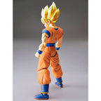 Figura Super Saiyan Goku New Version Model Kit Rise Standard Dragon Ball Z 16Cm   BANDAI