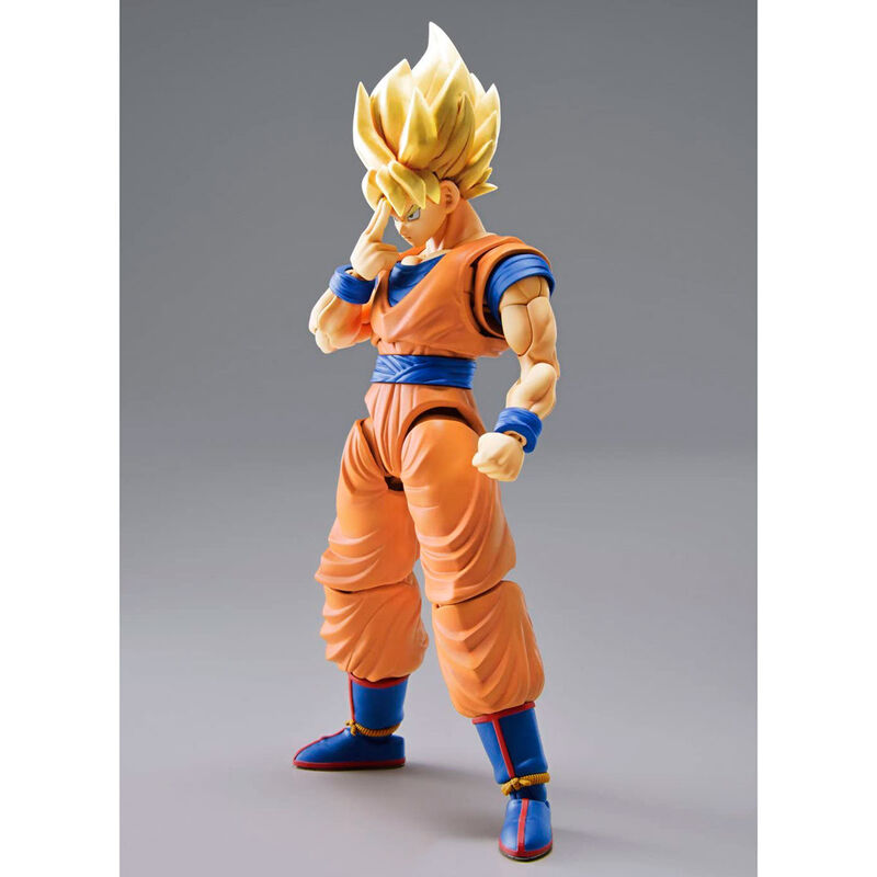 Figura Super Saiyan Goku New Version Model Kit Rise Standard Dragon Ball Z 16Cm