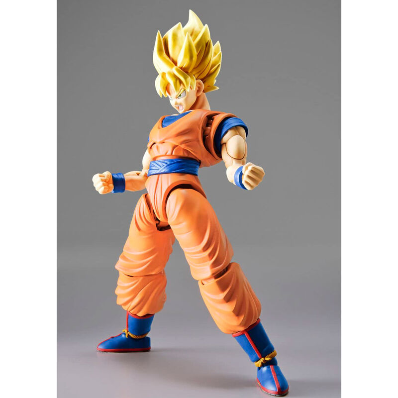 Figura Super Saiyan Goku New Version Model Kit Rise Standard Dragon Ball Z 16Cm