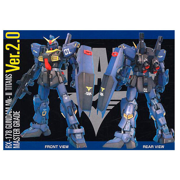 Figura Model Kit Gundam Mk-Ii Titans Ver. 2.0 Mobile Suit Gundam 18Cm
