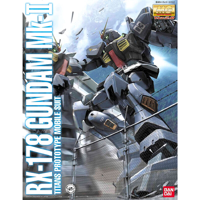 Figura Model Kit Gundam Mk-Ii Titans Ver. 2.0 Mobile Suit Gundam 18Cm