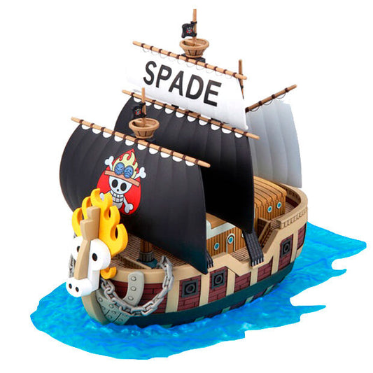 Figura Model Kit Barco Spade Pirates Ship One Piece 15Cm