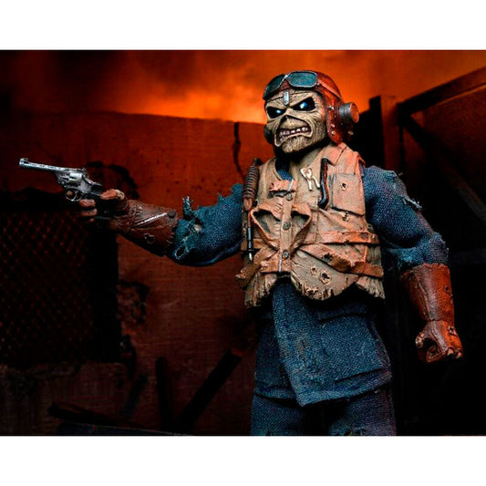 Figura Eddie Aces High Iron Maiden 20cm