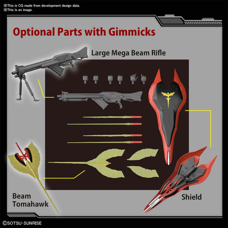 Figura Model Kit Nightingale Mobile Suit Gundam: Char s Counterattack-Beltorchika s Children