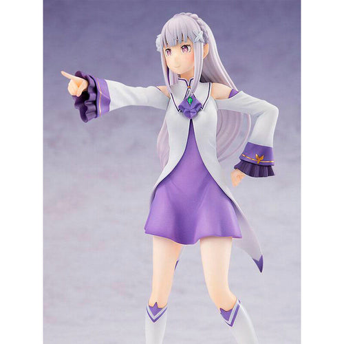 Estatua Emilia Re:Zero Starting Life in Another World 17Cm   GOOD SMILE COMPANY